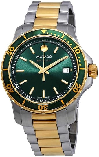 movado series 800 gold