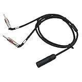 CHHLIUT FM Car Antenna Splitter 1 Female to 2 Male