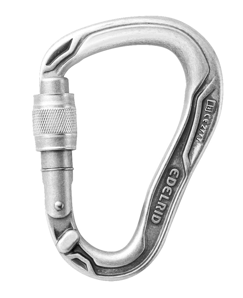 EDELRID HMS Bullet Screw Eco Unisex Adult Carabiner, One Size