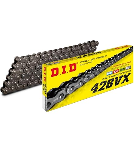 Amazon.com: DID Chain VX 428/108 Links (X-Ring-Open with clip lock