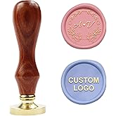 Custom Wax Seal Stamp Personalized Sealing Wax Stamp with Your Own Design Picture/Logo Customized Seal Wax Stamp for Wedding 