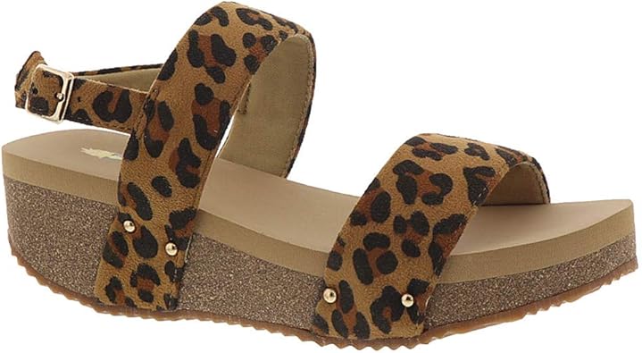 volatile leopard sandals