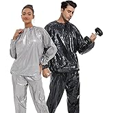 HITASTAR Sauna Sweat Suit for Women & Men Weight Loss Gym Exercise Fitness Workout Suits