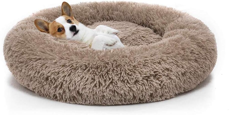 Orthopedic Comfort Dog Bed Waterproof Dog Sofa Bed Pet Cat Kennel with Non Slip Resistant Base Plenty of Room for Small Medium Large Extra Large Dog, 80cm
