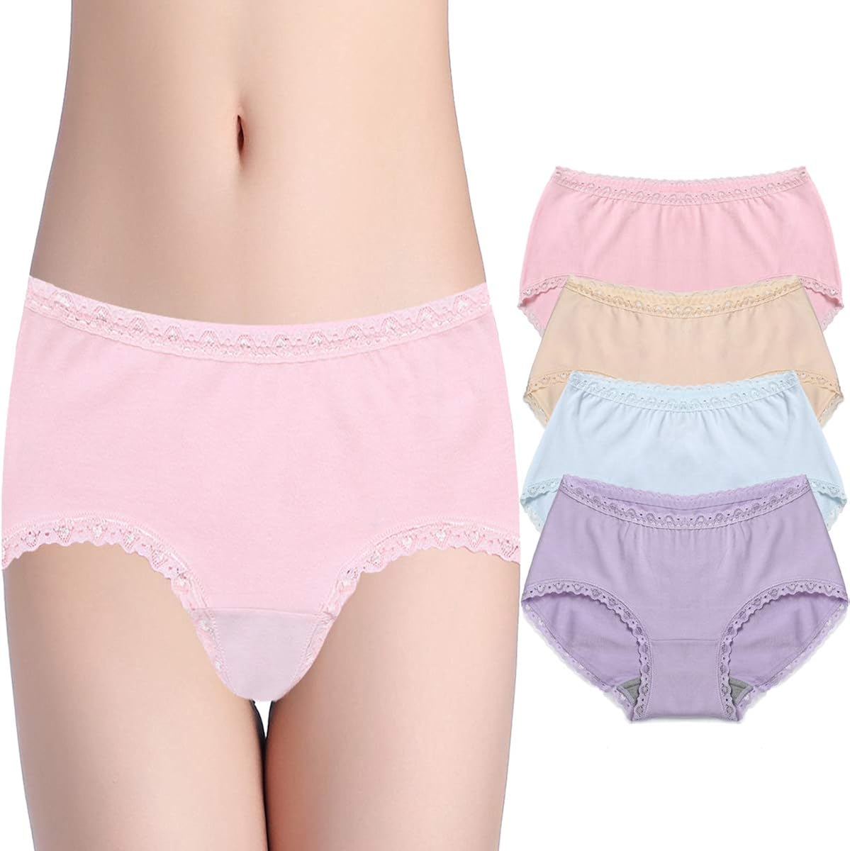 HUMELYAN Girls Big Cotton Underwear for 