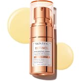 SKINTIFIC Beginner Retinol Serum with 0.1% Retinol &amp; Zinc PCA, 20ml | Gentle, Fragrance-Free Night Serum for Oily Skin, Helps Refine the Look of Pores And Uneven Texture