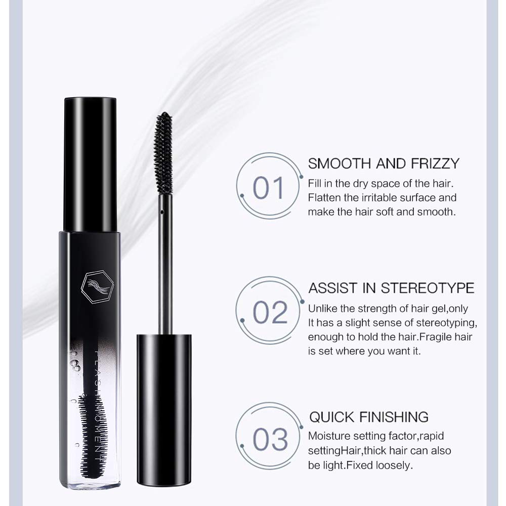 Hair Feel Finishing Sticks, 3 Pack × 18ML Small Broken Hair Styling Gel for Flyaway Hairs, Natural Moisturizing Refreshing and Non-Greasy, Shiny on Party, Wedding, Award, Interview : Beauty