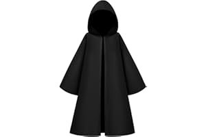 Spooktacular Creations Boys Halloween Costumes, Kids Knight Cloak Tunic Hooded Robe Toddler for Halloween Cosplay Parties