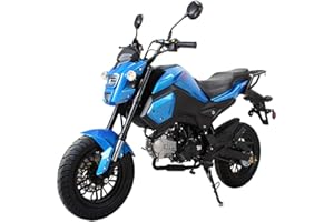X-PRO 125cc Vader Adult Motorcycle Gas Motorcycle Dirt Motorcycle Street Bike Motorcycle Bike(Blue)