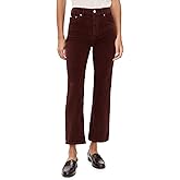 DL1961 Women's Patti Straight High Rise Ankle Corduroy Jeans
