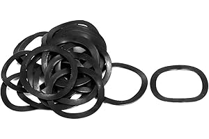 uxcell uxcell21mm Inner Diameter 27mm Outer Dia 0.4mm Thickness Carbon Steel Compression Type Wave Washer 40pcs