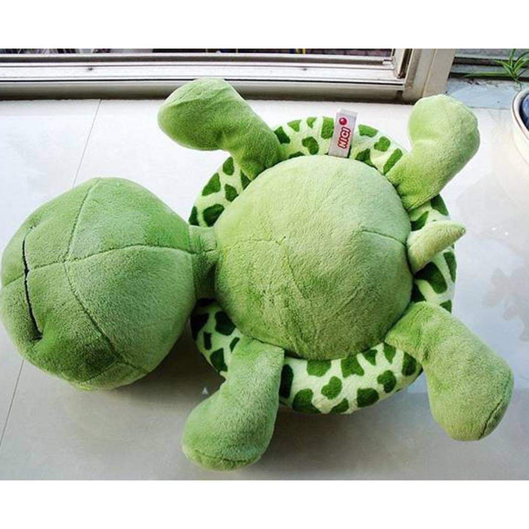 GEESENSS Unisex Children Durable Soft Tortoise Shape Plush Toy Home Entertainment Toy Soft Toys