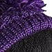 Polar Extreme Women's Insulated Thermal Slouchy Beanie Hats With Pom Pom Cable Knit