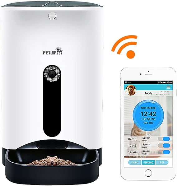 gempet automatic pet feeder manual