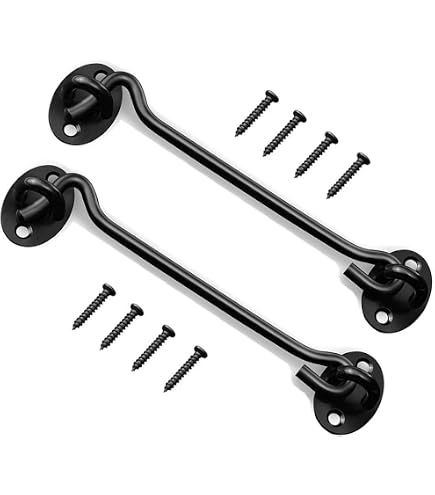 Stainless Steel Cabin Hook Eye Shed Gate Door Latch Silent Holder