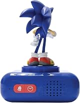 Lexibook Sonic Night Light Alarm Clock RL800SN Blue view 6