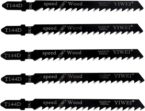 Navarme 5pcs Fits Bosch T144d 4 100mm Speed For Wood T Shank Jig