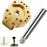 Joystick Soldering Iron Tip with Adapter for PS5, PS4, Xbox Series X/S, Xbox One &amp; Switch Controllers, Multi Hole Copper Alloy Replacement Tool for Analog Stick Repair, High Thermal Conductivity