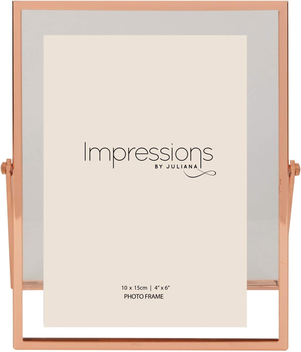 Floating Photo Frame Impressions Copper Finish 4" x 6" Amazon.co.uk Kitchen & Home