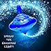 Aviv Judaica Musical Light Up Dreidel Set - Hanukkah Spinning Tops - Plays 2 Classic Hanukkah Songs - Assorted Colors (4 Pack)