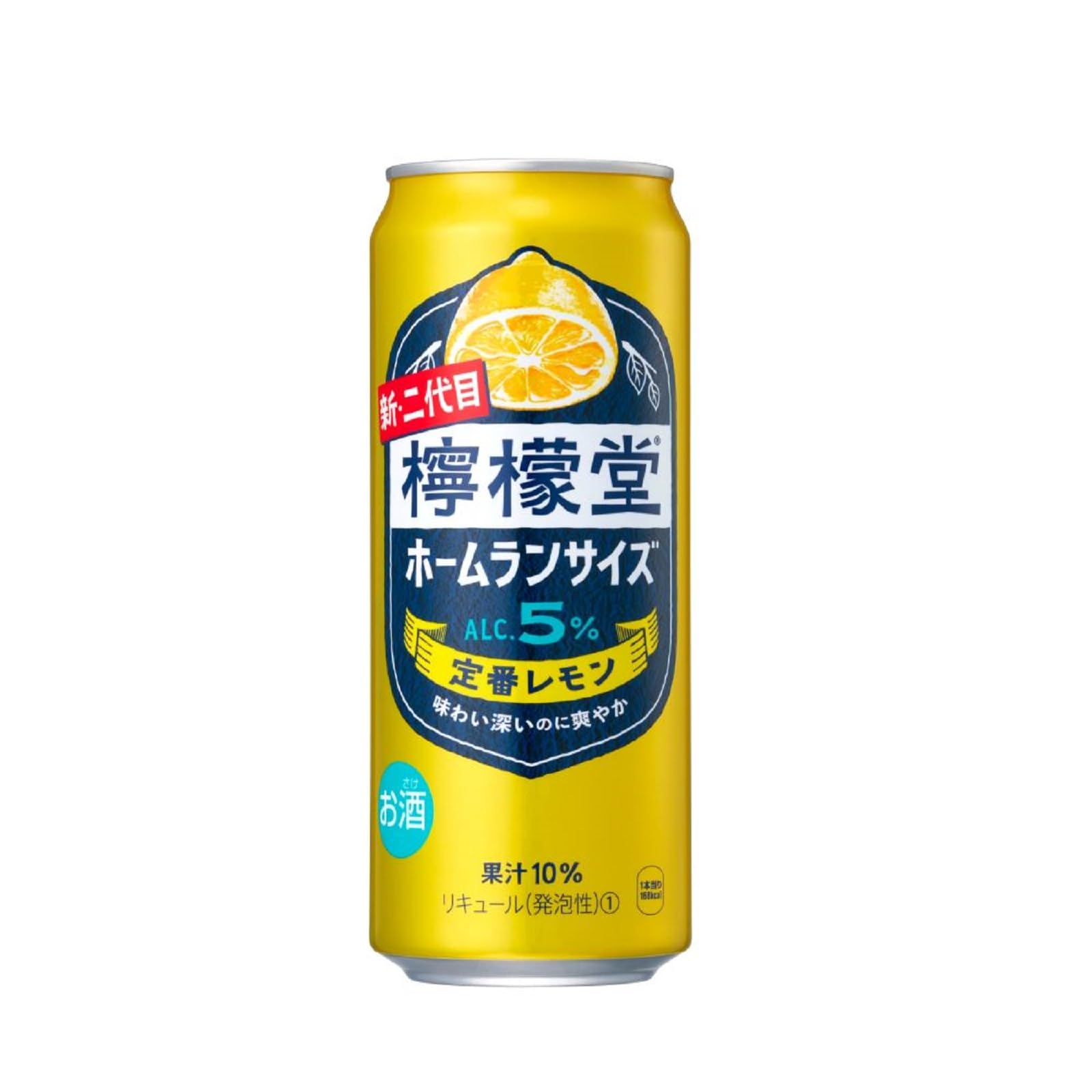 檸檬堂 定番レモン（ チューハイ 500ｍl × 24本 ) 缶 5％ の商品画像