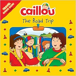 Caillou The Road Trip Travel Bingo Game Included Playtime