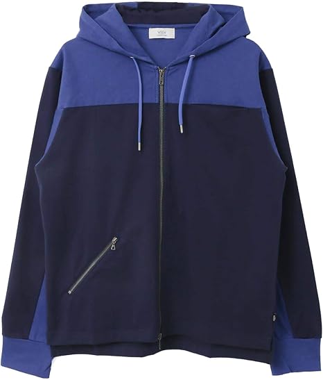 Amazon ワークノットワーク パーカー トレーナー Work Not Work ジオメトリックカットzipパーカ メンズ Uw94 11u045 Blue M トレーナー パーカー 通販