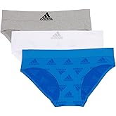 adidas womens Seamless Hipster Underwear 3 Pack