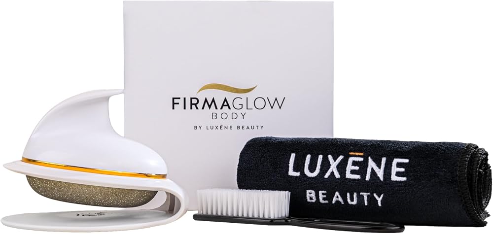 Luxene Beauty FIRMAGLOW® - For The Body - Microdermabrasion Device - Home Skin Care Tool for Anti-Aging, Skin Resurfacing, an