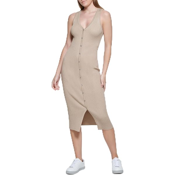 knee length dresses for ladies Brochu Walker Alina Dress in Navy