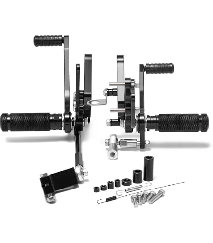 Amazon.com: FXCNC CNC Grom Billet Motorcycle Rearset Foot Pegs