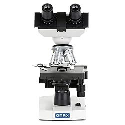 AmScope OMAX 40X-2000X Lab LED Binocular Compound