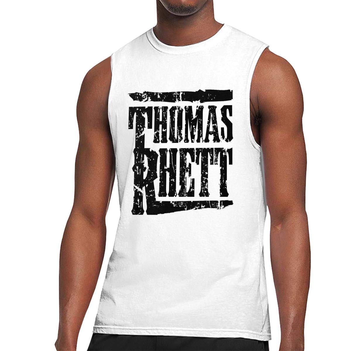 Thomas Rhett S Graphic Printed Classic Muscle Sleeveless Gym Workout T Shirt