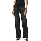HUDSON Womens Rosalie High Rise Wide Leg Pant