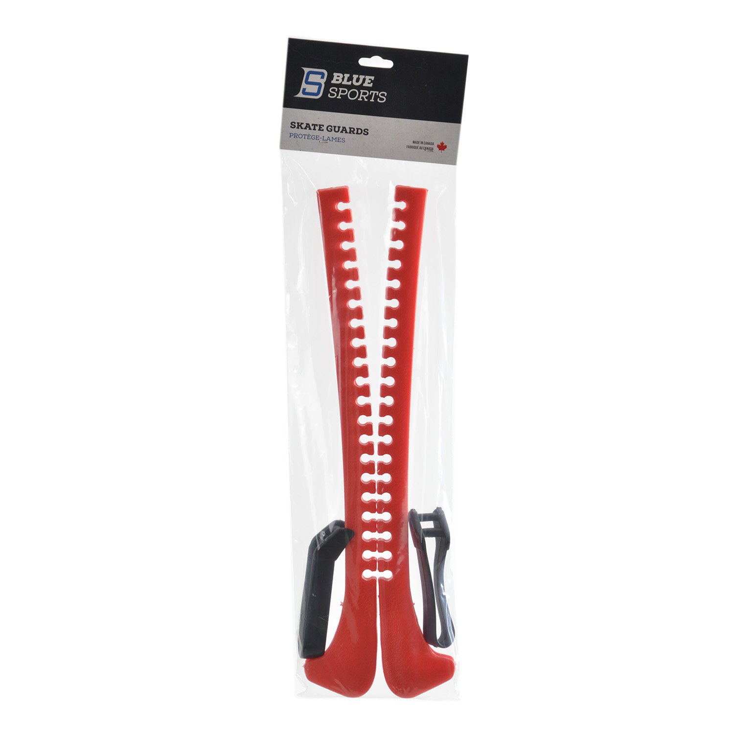 Blue Sports Skate Blade Covers, Unisex, Kufenschoner, red, One Size