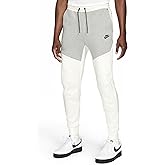 Nike Men's Sportswear Tech Fleece Joggers (Sail/Dark Grey Heather/Black, XX-Large)