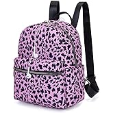YiXiamo Trendy Mini Backpack for Teen Girls - Polyester Cute Patterned Small Daypack for Casual Outings & Shopping