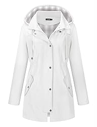 LOMON Women Waterproof Outdoor Hiking Raincoat