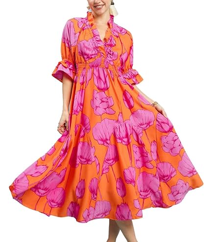 umgee casual dresses USA Womens Perfect Summer Dress (as1, Alpha, s, Regular, Regular, Green Mix) at Amazon Women's Clothing store Umgee floral Color:Red Velvet ($118.66) cotton blend floral dress White maxi backless bodycon Split V