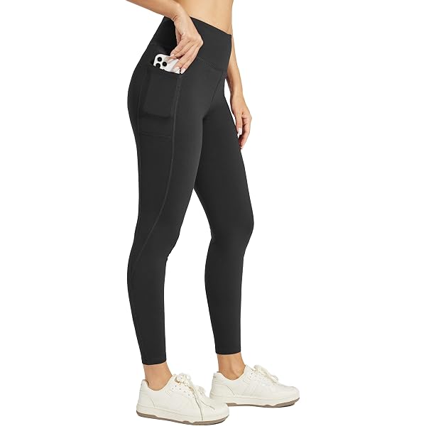 Women’s Fleece Lined Bootcut Pants – Winter Thermal Leggings With Pockets, High Waist, Water-Resistant
