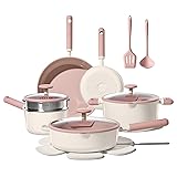 CAROTE Pots and Pans Set Nonstick, Ceramic Cookware
