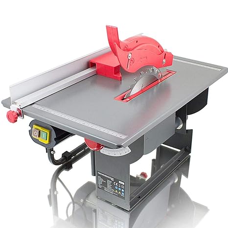BITUXX® Mobile Tischkreissäge Kreissäge Säge 800 Watt inkl. Sägeblatt, Gehrungslehre, Parallelanschlag, Stock