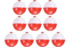 PATIKIL Fishing Bobber, ABS Push Button Round Buoy Fishing Float Tackle