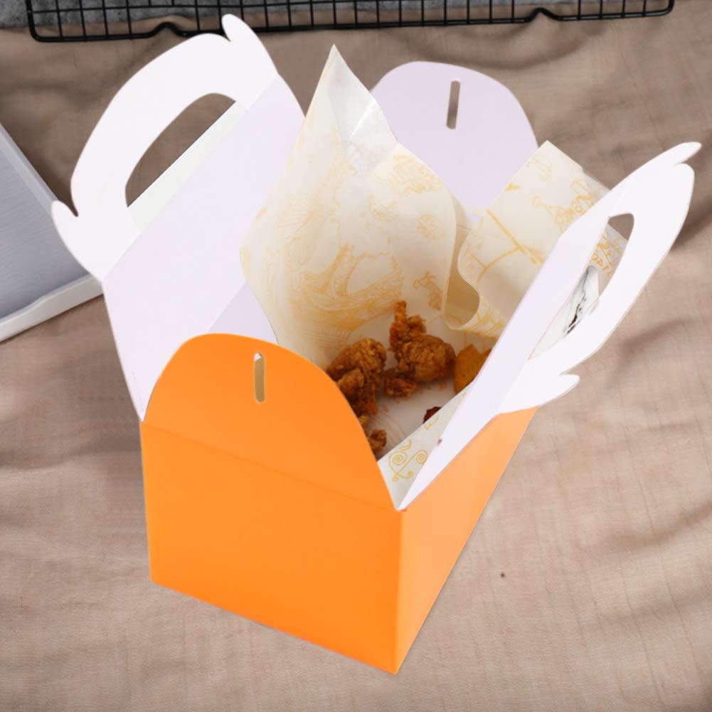 VGOODALL Kuchenkartons, 35 Stück, 7 Regenbogenfarbe Kuchenboxen für Kuchenstücke und Deko Geschenkboxen, 15.5cm x 9cm x 8.5cm