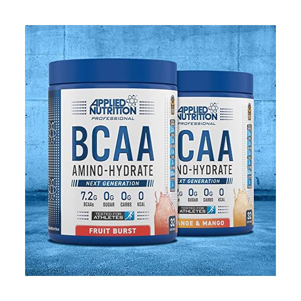 Applied-Nutrition-BCAA-Powder-Branched-Chain-Amino-Acids-Supplement-with-Vitamin-B6-Replenish-Electrolytes-Amino-Hydrate-Intra-Workout-and-Recovery-Powdered-Energy-Drink-450g-Green-Apple Applied Nutrition BCAA Powder - Branched Chain Amino Acids BCAAs Supplement, Amino Hydrate Intra Workout & Recovery…