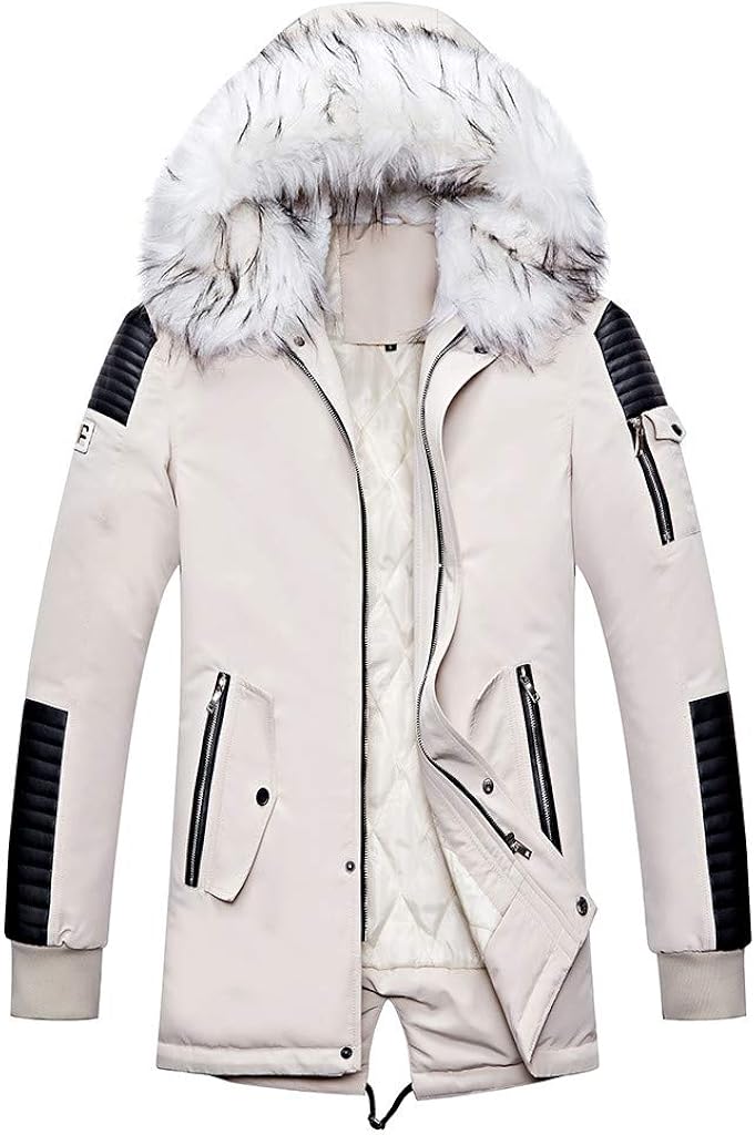 Mens Winter Camouflage Blouse Thickening Coat Pullover Outwear Tops Jacket