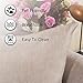 Home Brilliant Breathable Lined Burlap Linen Cushion Cover Square Throw Pillow Case for Sofa/Bench/Couch, 18