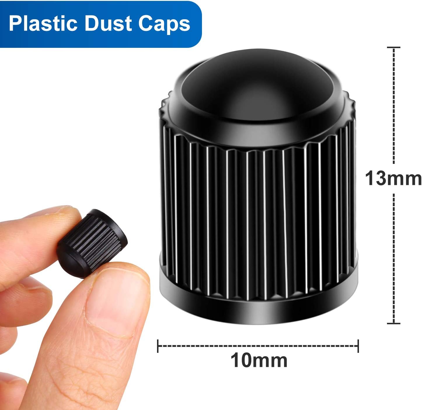 40pcs Tyre Valve Caps, Plastic Car Tyre Valve Dust Caps Universal Tire ...