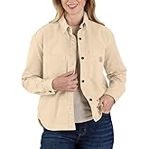 Carhartt Womens Rugged Flex® Loose Fit Heavyweight Duck Overshirt