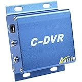 Anysun Mini Security DVR Mini CCTV CDVR Micro SD Card Recording Metal with Charger